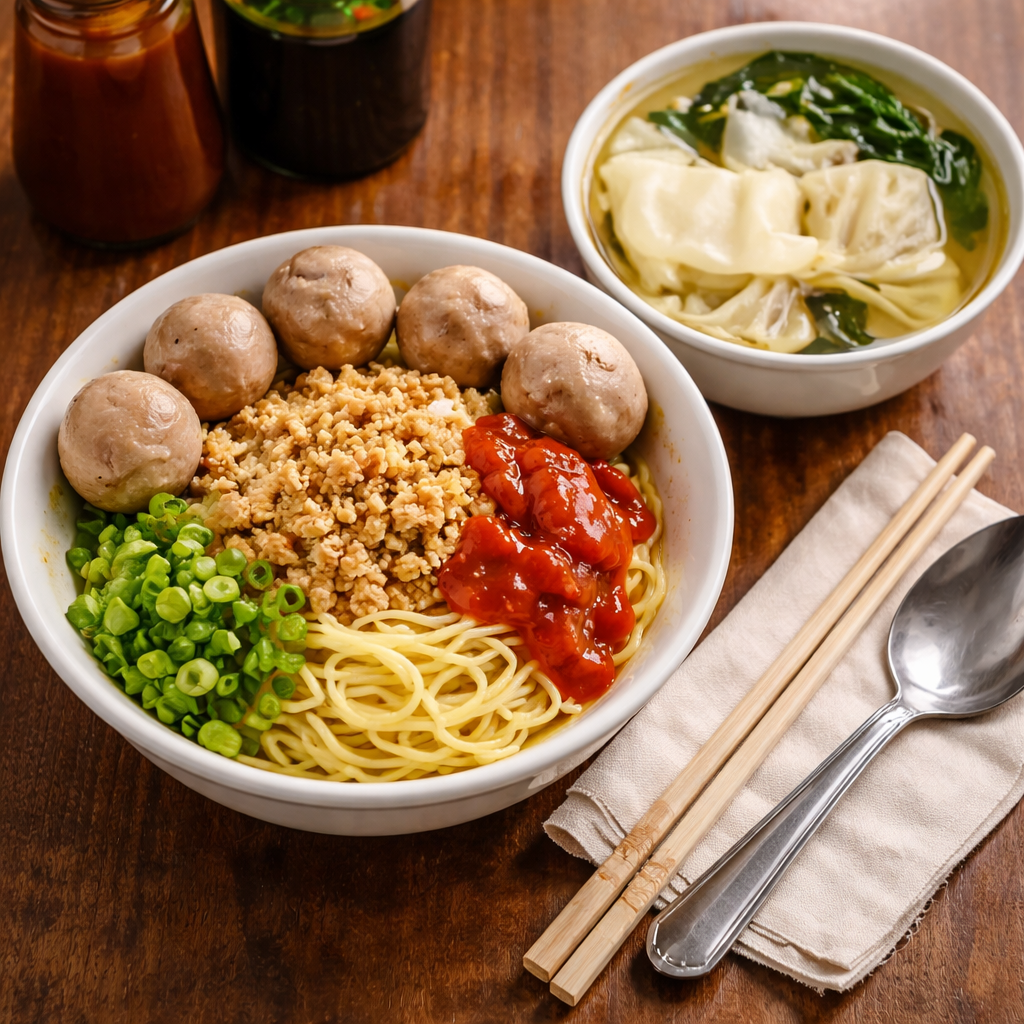 Mie Baso Pangsit
