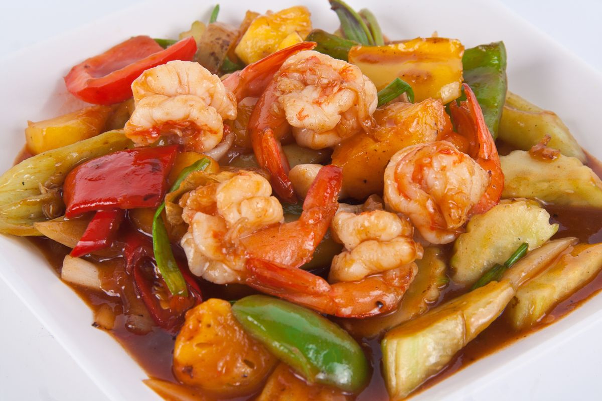 Udang Goreng Asam Manis